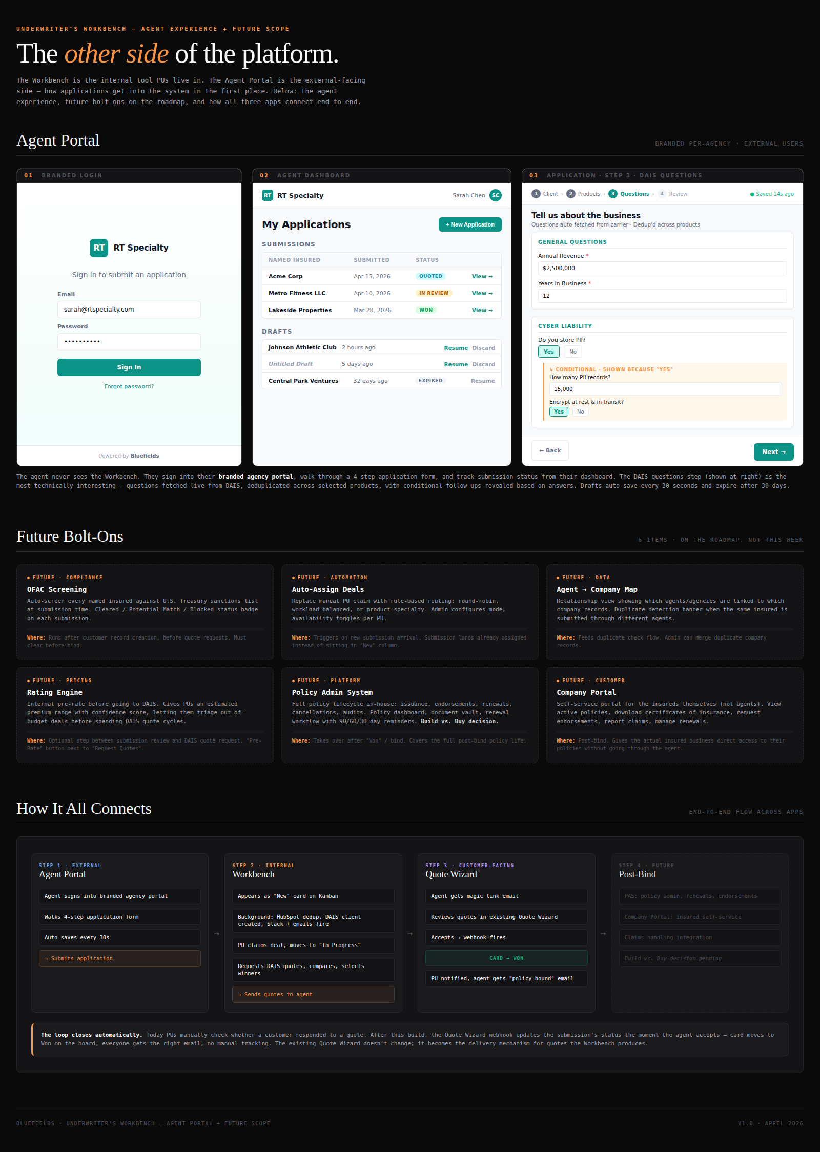 Agent Portal and Future preview